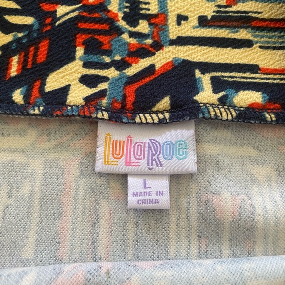 LulaRoe women’s Aztec print skirt - size L - Picture 5 of 6